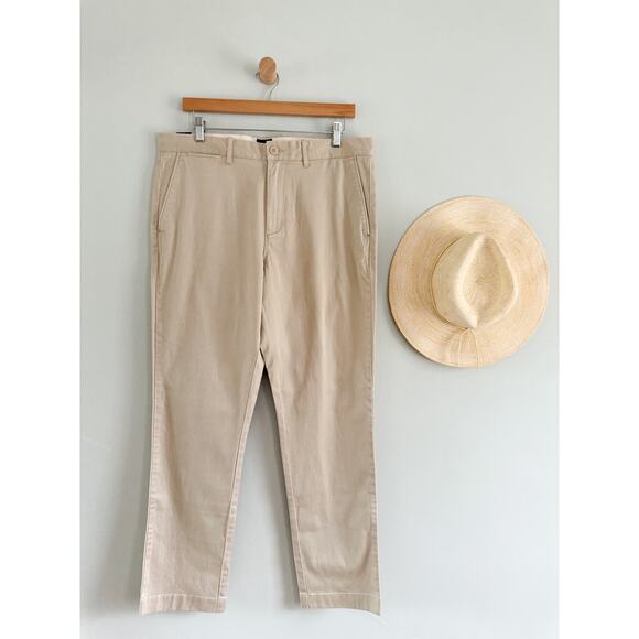 J. Crew | NWT | 770™ Straight-fit stretch chino pant in Khaki | Sz 34x32 - Picture 2 of 12